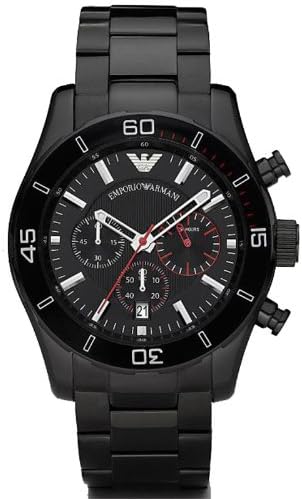 armani 阿玛尼 钢链圆盘男表 ar5931